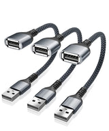 Data Blocker Adapter 3-Pack,Charge Only Type-A Cable,Data Blocking Defender,