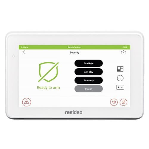Resideo 6290WC 7" Color Touchscreen Keypad with Voice for VISTA Systems, Replaces 6280S and 6280W