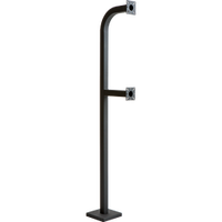 PEDESTAL PRO 64-9C-DSP 64" Dual Height Gooseneck Pedestal - Single Channel