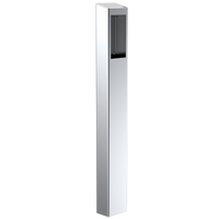 PEDESTAL 64TOW-2NIP-04-304 47" Stainless Pedestal - 2NIP Force and Safety