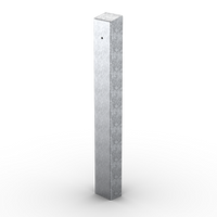 PEDESTAL 64TOW-AWID-02-304 47" Stainless Tower fits AWID MM-6800