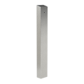 Pedestal Pro 64TOW-HID-01-304 47" Stainless Pedestal - HID 5365 Mullion Mount Reader