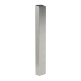 Pedestal Pro 64TOW-HID-01-304 47" Stainless Pedestal - HID 5365 Mullion Mount Reader