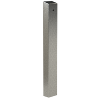 PEDESTAL 64TOW-HID-02-304 47" Stainless Pedestal - HID 6005 ProxPoint Plus Reader