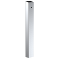 Pedestal Pro 64TOW-KERI-01-304 47" Stainless Pedestal - Keri Systems NXT-3R reader.