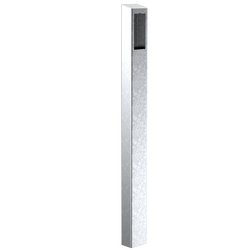 PEDESTAL 64TOW-PRO-001-304 66" Stainless Pedestal - 2N IP Verso 2