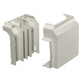 Hubbell PB3TCBCA BaseTrak Series Non-Metallic Raceway Base and Cover, 2/3 Tee Fitting