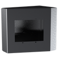 PEDESTAL PRO 66HOU-AXIS-01-304 6" x 6" Portrait Wedge Stainless Housing fits Axis I8016-LVE intercom