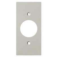 Hubbell KP7 Ceiling Mount Wall Mount Plate, Office White