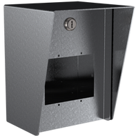PEDESTAL PRO 68HOU-PPRO-02-304 6x8 Stainless Housing - Double Gang Cutout