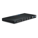 Blustream HSP14CS 4-Way HDBaseT CSC Splitter 70m, Audio Breakout, EDID Management and HDMI Loop Out