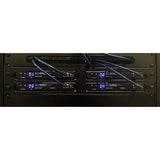 Blustream RSU-2RU Universal 2RU Rack Shelf Unit with x Horizontal Blade Shelves