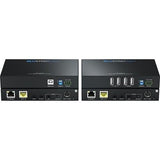 Blustream UEX100E-KIT USB 2.0 HDBaseT Extender Set, 100m