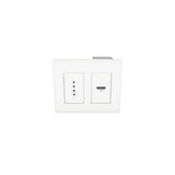Blustream HEX11WP-TX-US HDMI Wall Plate HDBaseT Transmitter, White