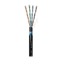 Paige 258340804 GameChanger 22/4pr Solid, Shielded OSP Twisted Pair, Non-Plenum, Direct Burial, Black Jacket, 1000' Reel