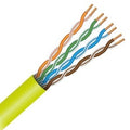 Paige 710536EYW CAT5e Bulk Cable, 300V, Solid Bare Copper