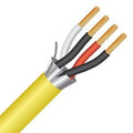 Paige 744005AYW5 24AWG 2-Pair Stranded Conductor, CMP/CL3P, 500' Reel, Yellow