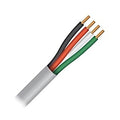 Paige 747180450C 18AWG 4-Conductor Solid Cable, Low Capacitance, 500' Box, Gray