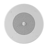 Valcom V-1220 One-Way 8" Round Ceiling Speaker, White