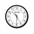 Valcom V-AW12B 12" Analog Clock, Wireless, Battery