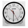 Valcom VIP-429A-A IP Clock / Speaker, 12" Analog Clock, 1-Way or Talkback Programmable, White