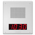 Valcom VIP-429A-D One-Way or Talback Programmable 4-Digits IP Digital Clock/Speaker