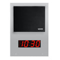 Valcom VIP-432A-DF-IC IP Digital Clock / Speaker 4-Digit, One-Way or Talkback Programmable, InformaCast