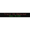 Valcom VL590-RG Outdoor LED Sign, 80" Wide