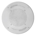 Valcom VIP-140A-IC 8" IP Clean Room Ceiling Speaker, Round, One-Way / Talkback Programmable, InformaCast