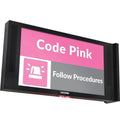 Valcom VIP-LD221C 22" LCD Display Speaker with Flashers, Ceiling Mount