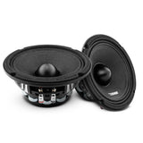 XL 6.5" Neodymium Mid-Range Loudspeaker With Bullet 325 Watts Rms 4-Ohm