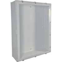 STI EN483612-W EnviroArmour Fiberglass Enclosure with Window, 48H 36W 12D