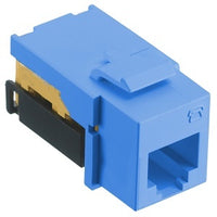Hubbell NSJUB netSELECT USOC Keystone Jack, Blue