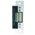 Adams Rite 7100-510-626-00 7100 Electric Strike, Flat Faceplate, 24VDC, Monitored, Standard, Fail Secure with 1-1/16" Lip Satin Chrome