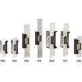 Adams Rite 7100-540-628-05 7100 Electric Strike, Flat Faceplate, 24VAC, Standard, Fail Secure with 2" Lip Clear Anodized