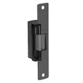 Adams Rite 7130-540-335-00 7130 Electric Strike, Flat Faceplate 24VAC, Standard, Fail Secure with 1-1/16" Lip, Black Anodized