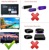 For Onn Roku Tv Remote, All Onn Roku Tvs 4K Uhd Lcd Smart Hdtv - No Need Any Set