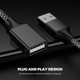 Y Splitter 1 In 3 Out (1Ft/30Cm), Usb Male To 3 Female Cable For Pc/Laptop/Macbo