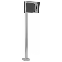 PEDESTAL PRO 72-3-12-SS 72" Heavy Duty Stainless Pedestal for Semi Trucks