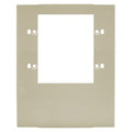 Hubbell HBL6747C2IV HBL6750 Series 2-Gang Metal Raceway Device Cover Plate, (2) Communication, Ivory