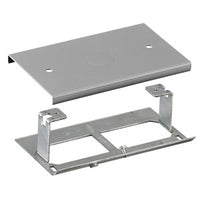 Hubbell HBL3036HEGY Raceway Plate 50" for HBL 3000 Series, Gray