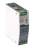 KBC Networks SDR-120-12 120W DIN-Rail Industrial Power Supply, 12V DC Output, Single-Phase Input