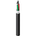 Belden 5502U1 0101000 22/4 Security and Sound Cable, Rated-CM, Water-Blocked, 1000' (304.8m) Reel, Black