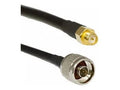 AccelTex ATS-00379 195 Series N-Style Plug to RPSMA Jack 5ft Cable Assembly