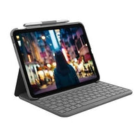 Logitech 920-009473 Slim Folio Keyboard Case for 7th, 8th and 9th Gen iPad