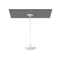 Logitech 952-000123 Ceiling Pendant Mount for Rally Mic Pod Microphones, White