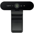 Logitech 960-001105 BRIO 4K Webcam with Windows Hello Support, Black