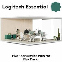 Logitech 994-000343 Logitech Essential for Flex Desks, 5-Year