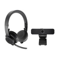 Logitech 991-000310 Personal Video Collaboration Kit with Headset and Webcam