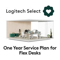 Logitech 994-000334 Select Enterprise Plan for Flex Desks, 1-Year